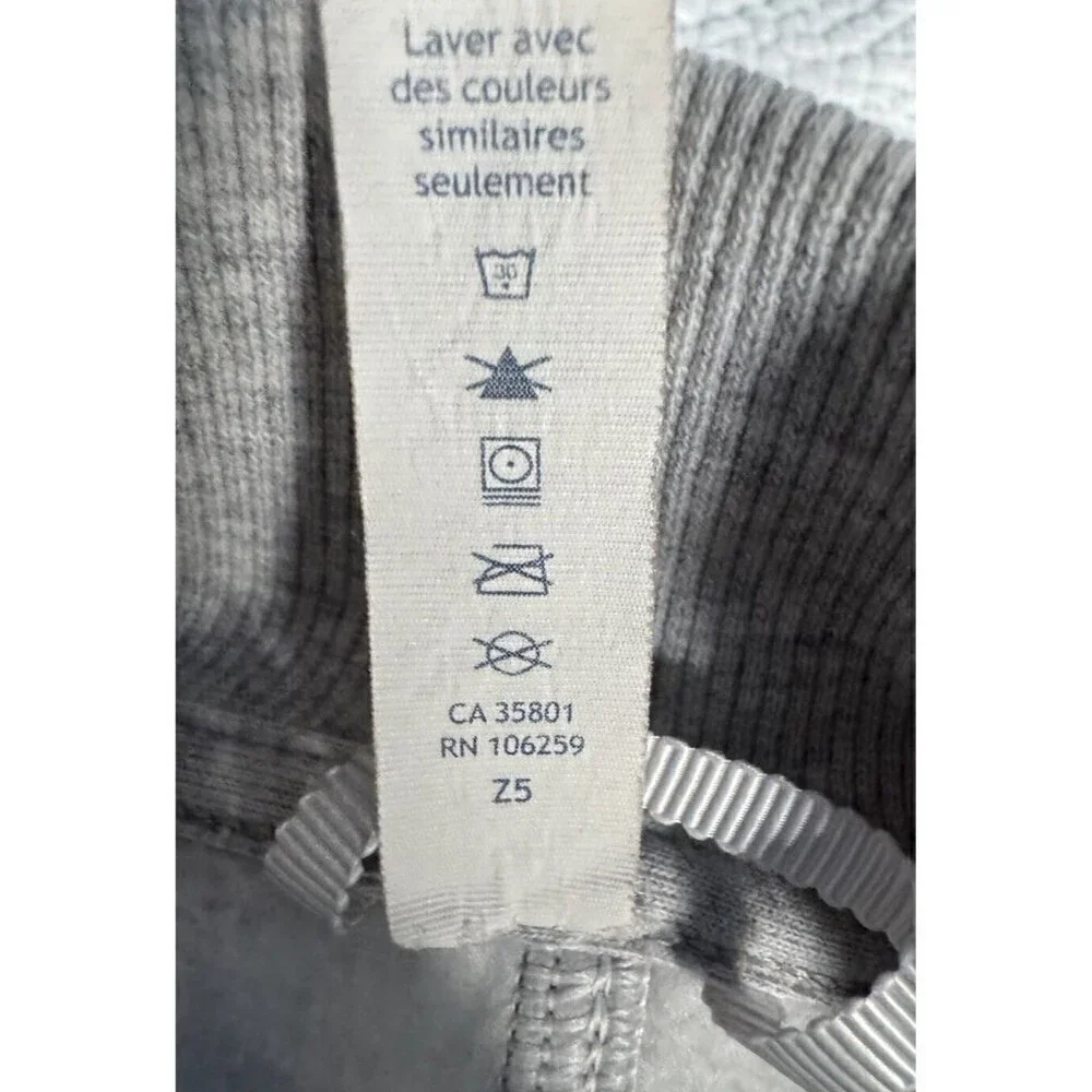 Lululemon Back To It Wrap Jacket in Heathered Vapor Woman's Sz 6